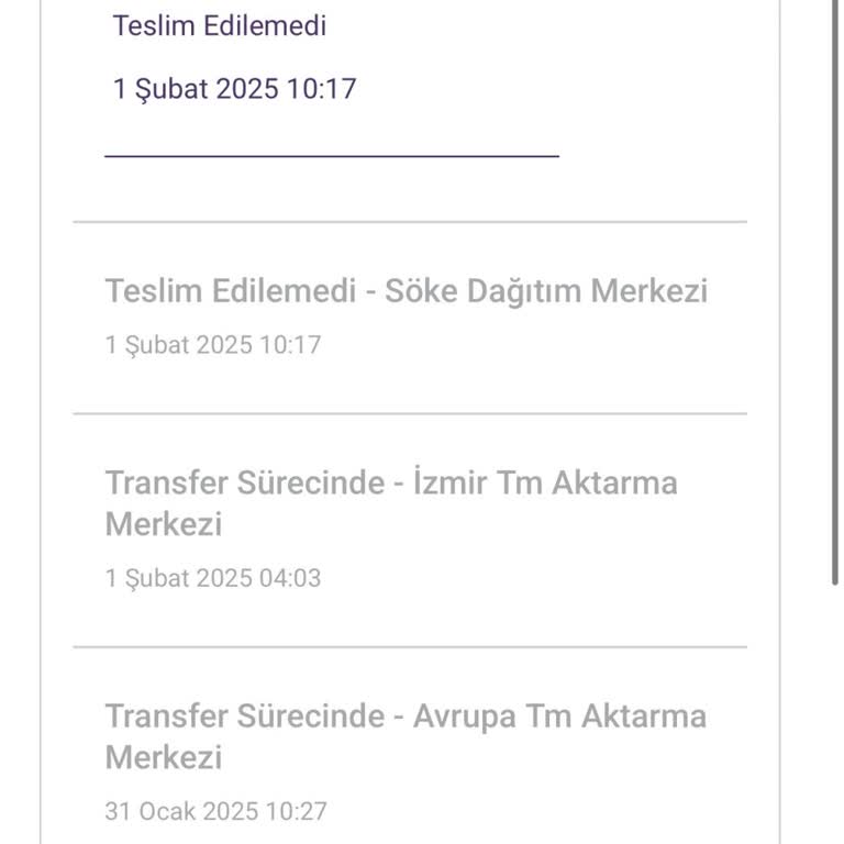 Teslimat Alanı Dışında Kalan Kargolar Ve İade Sorunu