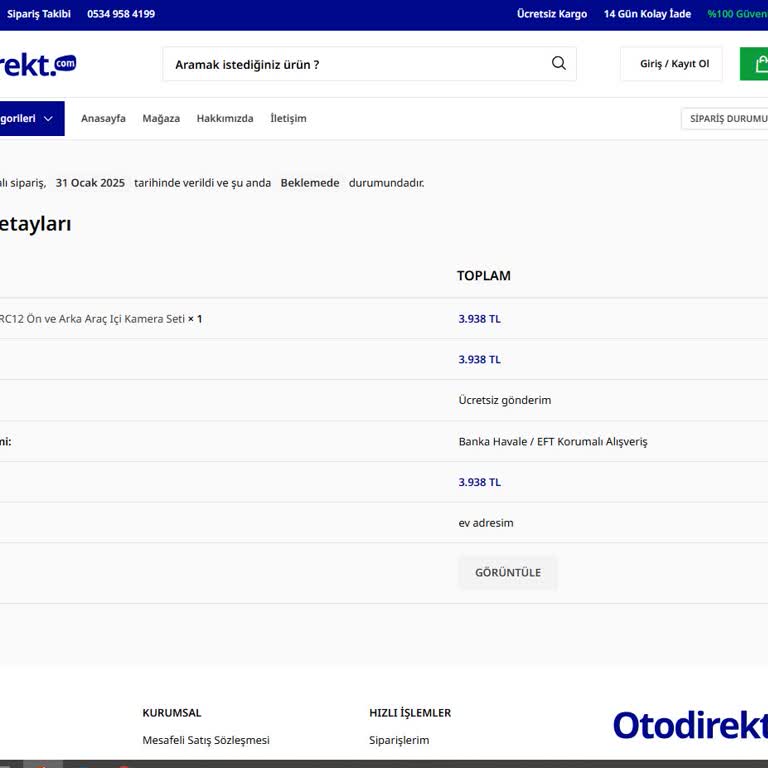 Para İadesi Talebine Yanıt Alamama Ve İletişim Sorunları
