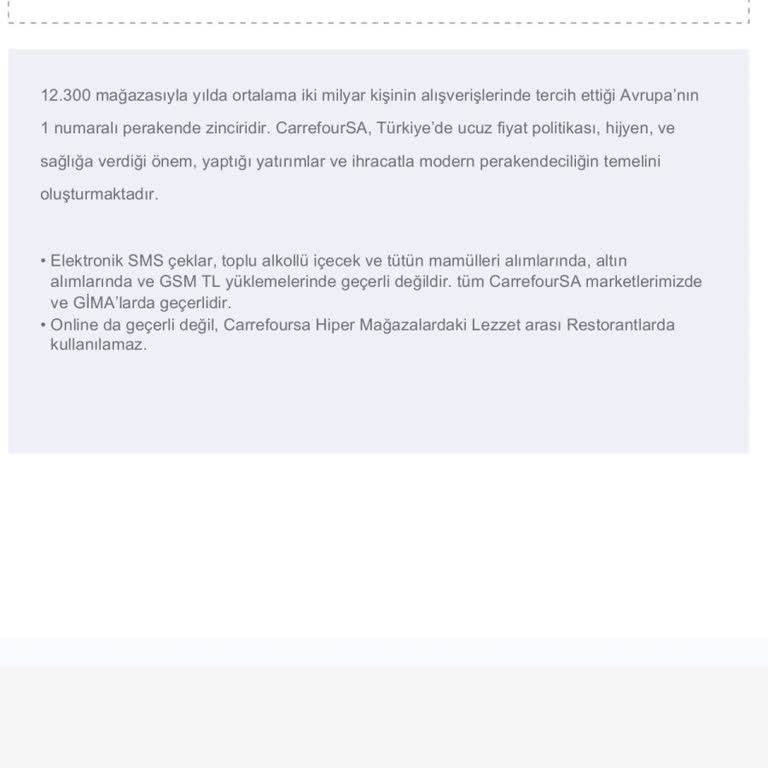 Hediye Çeki Kod Sorunu