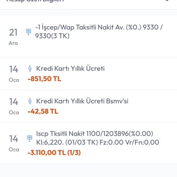 İş Bankası Kredi Kartı Aidat Ücreti İadesi Talebi
