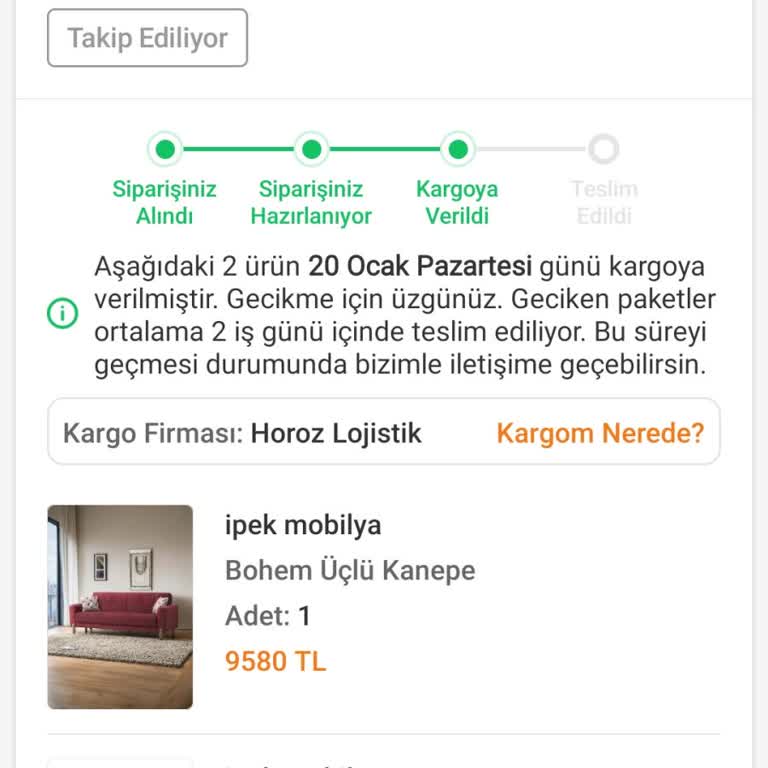 Horoz Lojistik İle Koltuk Teslimatında Yaşanan Sorun