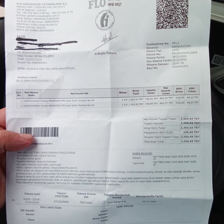 İade Sürecinde Fatura Yanıltmacası