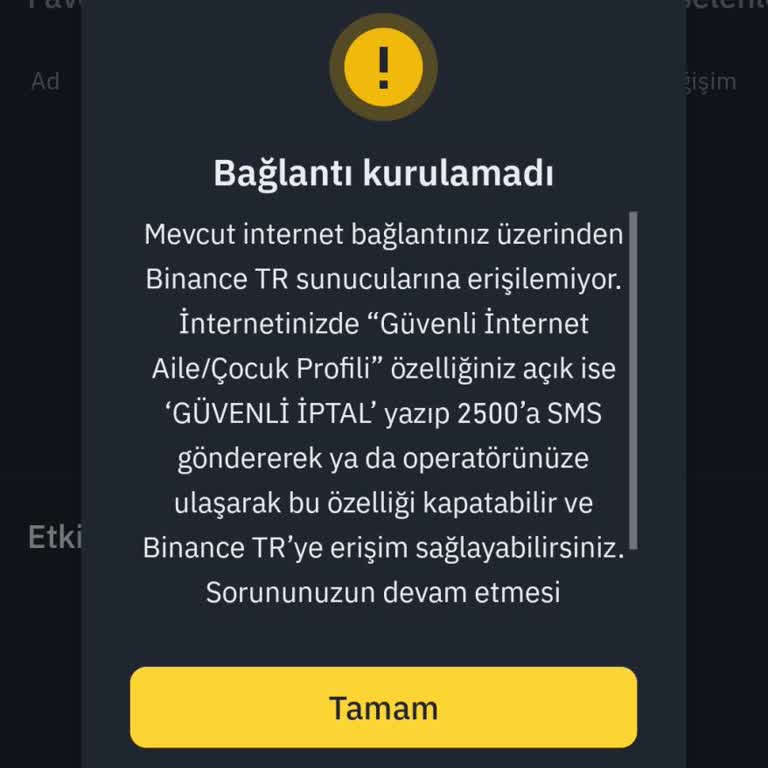 Binance TR Erişim Sorunu Ve Müşteri Hizmetleri Eksikliği