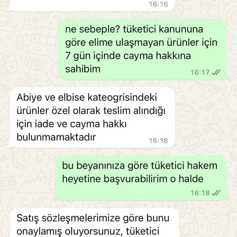 İptal Ve İade Kabul Etmeyen Firma, Eksik Ve Kalitesiz Ürün Gönderdi