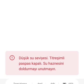 Philips Homerun 7000: Sürekli Su Seviyesi Uyarısı