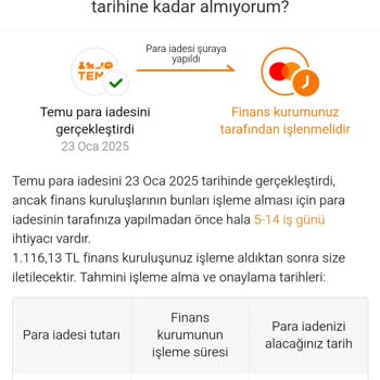 Eksik İade Ve İletişim Sorunu