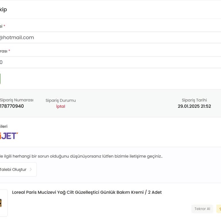 İletişim Sorunları Ve Para İadesi Olmayan Alışveriş Deneyimi