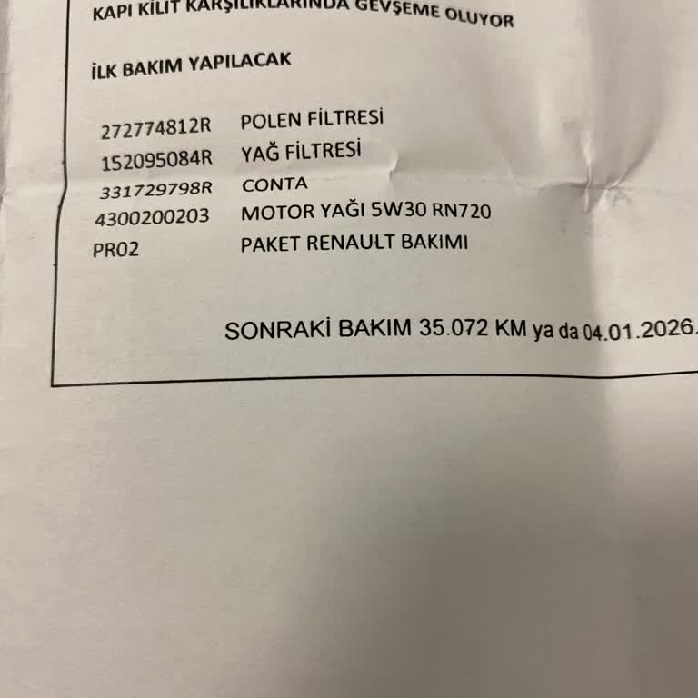 Renault Türkiye'den Hava Filtresi Problemi Ve Sorumluluk Talebi