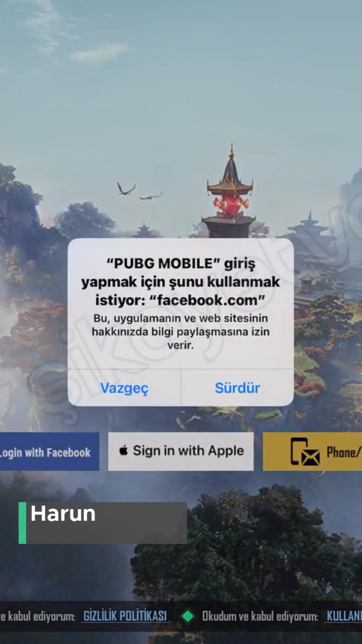 PUBG | Pubgmobile.com Facebook'tan Giriş Yapma Sorunu videonun kapak resmi