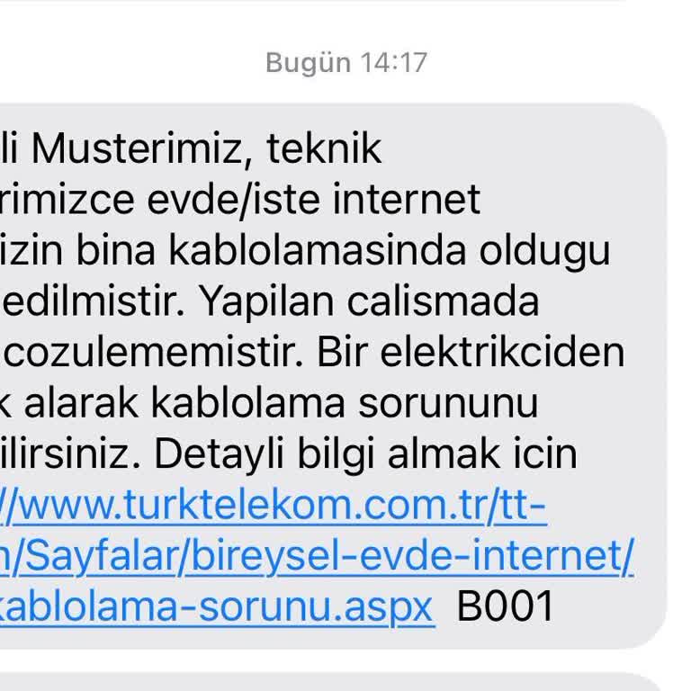 İnternet Sorunları Ve Çözüm Bulunamayan Hizmet