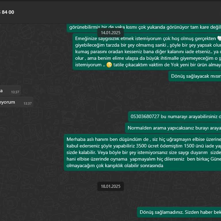 Yanlış Ürün Ve İletişimsizlik Sorunu