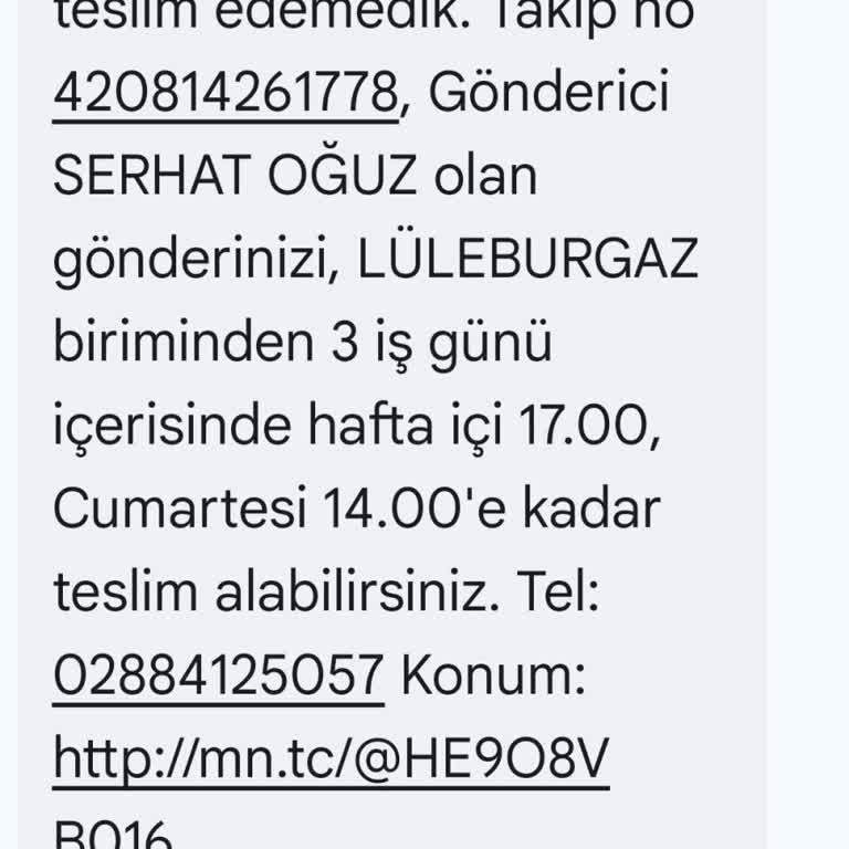 Evdeyken Kargo Teslim Edilmiyor!