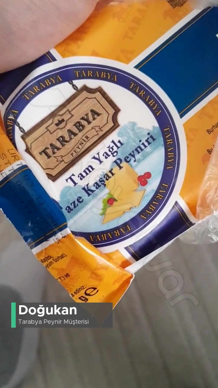 Tarabya Kaşar Peynir İçinden Plastik Çıktı! videonun kapak resmi