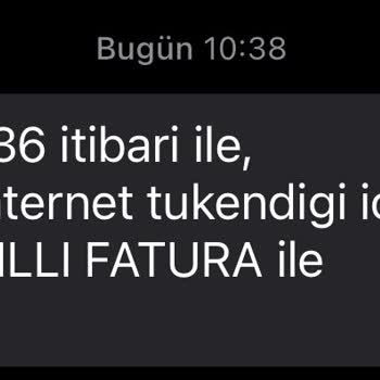 Uyurken Tükenen İnternet Paketi