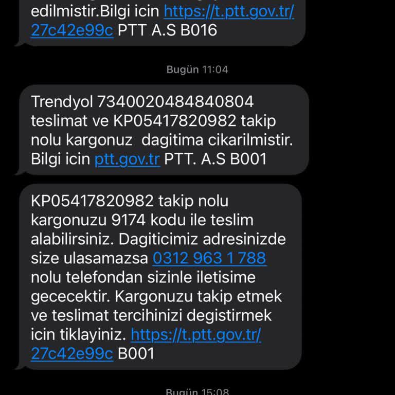 Aliağa PTT Kargo Şubesinin Teslimat Sorunu Ve Hizmet Eksikliği