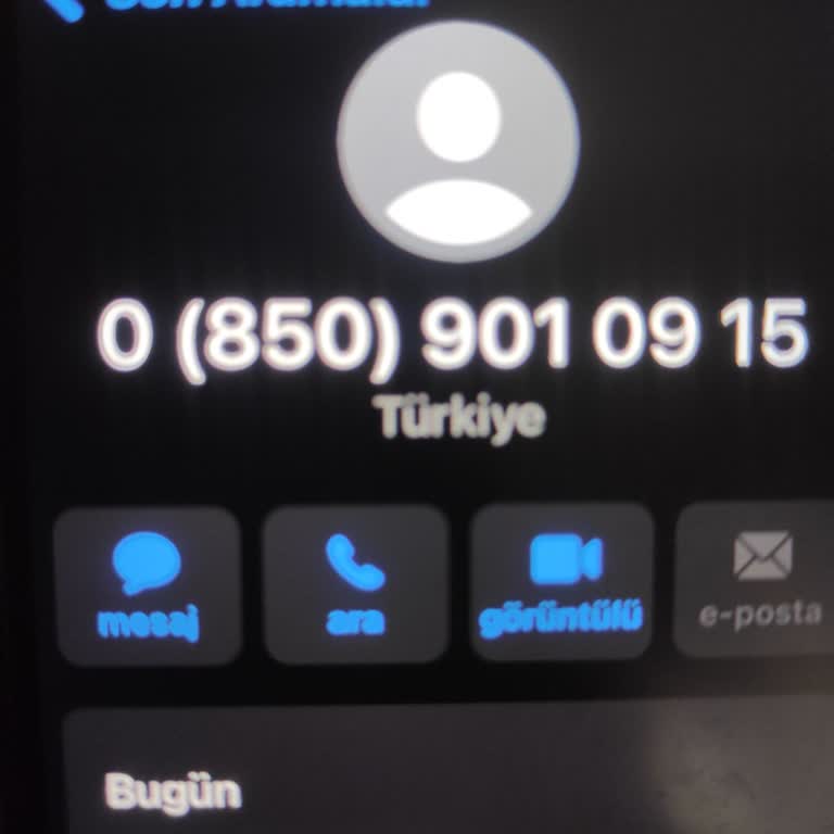 Güven Sorunu Ve Yanıltıcı Aramalar