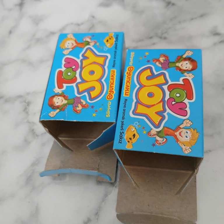 Boş Çıkan Oyuncaklı Sakız Kutuları