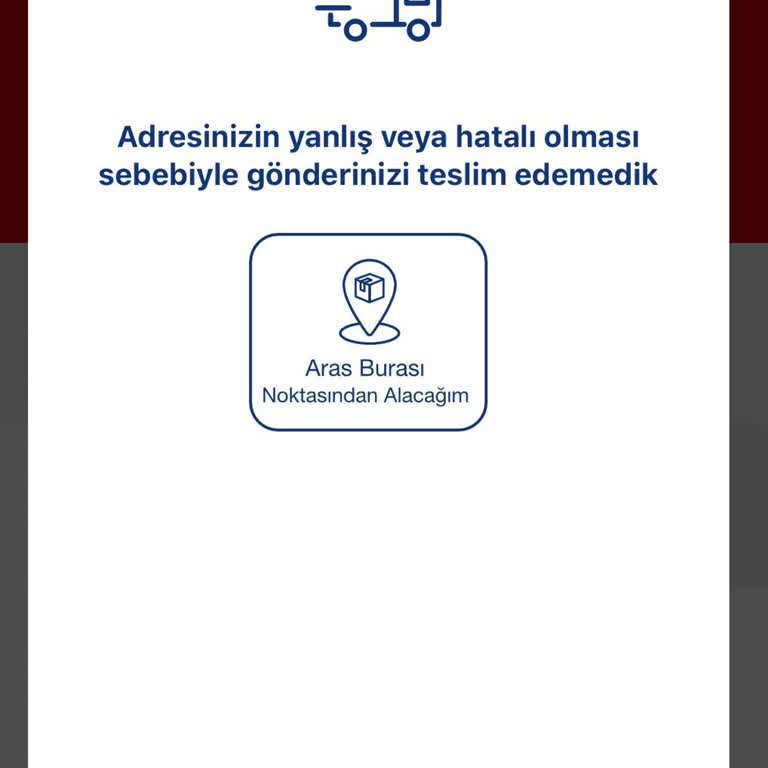 Aras Kargo Keçiören Şubesi'nde Adres Sorunu Ve Müşteri Mağduriyeti