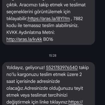 Aras Kargo'nun Yanıltıcı Teslimat Bilgilendirmesi Ve Ulaşım Sorunu