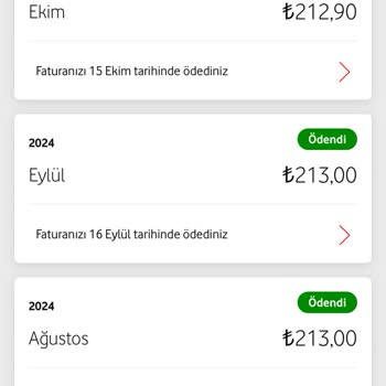 Vodafone'dan Yüksek Faturalar Ve Yanıltıcı Tarife Bilgilendirmesi