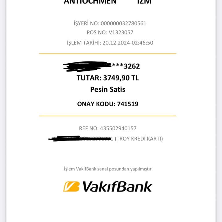 İade Edilmeyen Ödeme Mağduriyeti