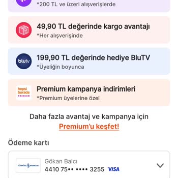 Hepsiburada Premium Abonelik Sorunu