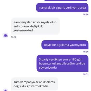 Getir'de Kazanılan Kampanya Hakkının Kullanılamaması Ve İlgisiz Müşteri Hizmetleri