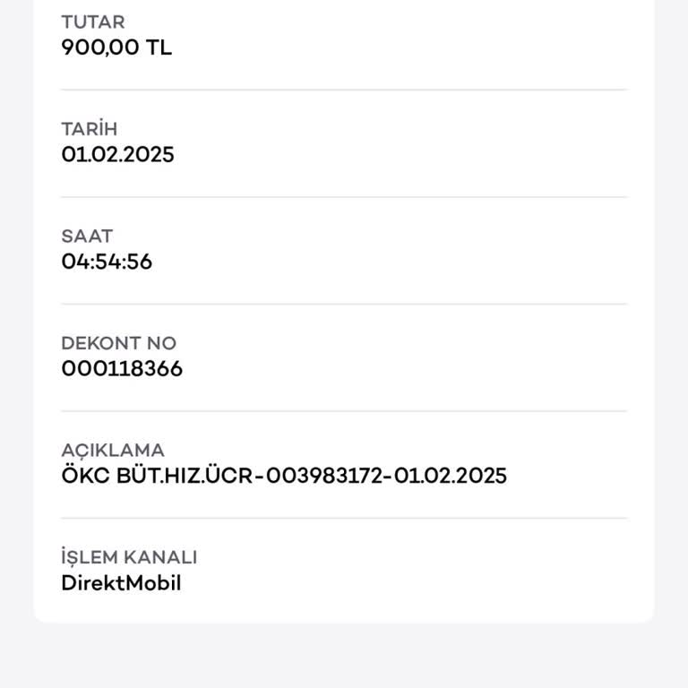 Bilgilendirilmeden Kesilen Yazılım Ücreti