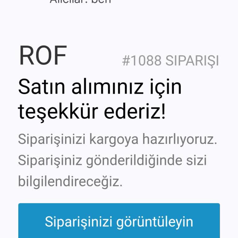 Kayıp Kaban Siparişi Ve İletişim Sorunları