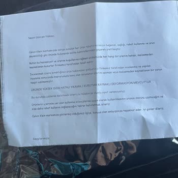 Boyner'den Aldığım Üründe Haksız İade Reddi