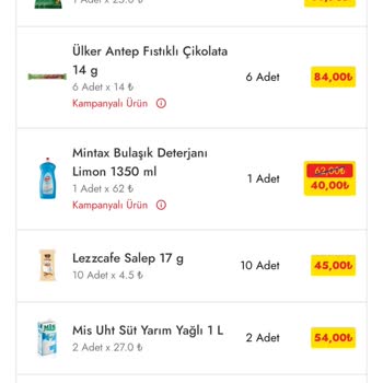 Şok Marketler Cepte Şok Uygulamasında İade Sorunu!