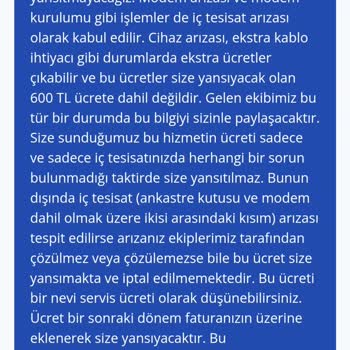 TurkNet Bağlantı Sorunu Ve Ekstra Ücret Talebi