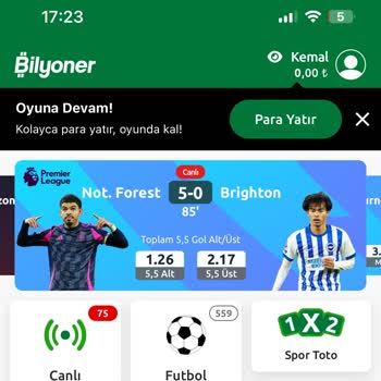 Bilyoner Hesabına Yatırılan Para Kayboldu