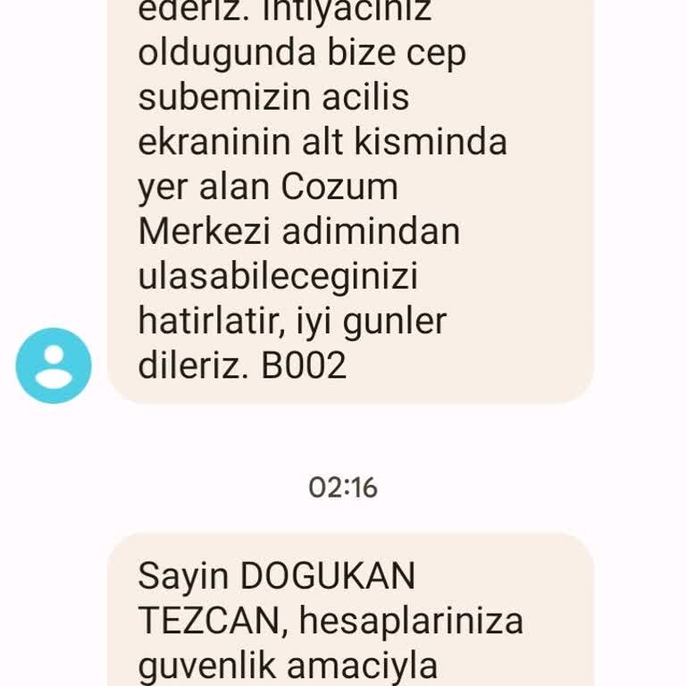 Güvenlik Blokesi Mesajı Ve Müşteri Hizmetleri Çelişkisi