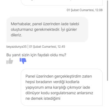 Hepsiburada'da İade Sürecinde Yaşanan Sorunlar Ve Destek Eksikliği