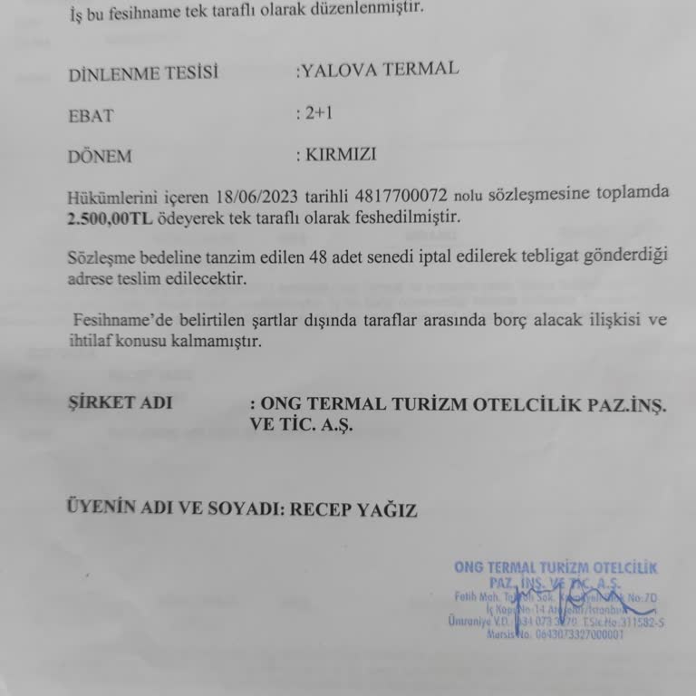 Yanıltıcı Tatil Vaadi Ve Üyelik Sorunları