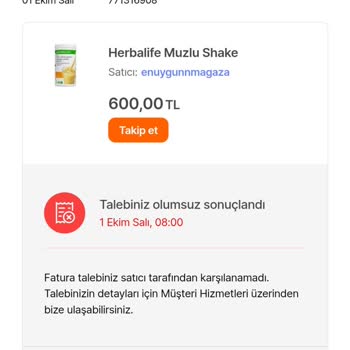 Hepsiburada'da Fatura Sorunu Ve Düşen Hizmet Kalitesi