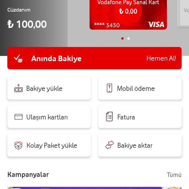 Vodafone Pay İle Yaşanan Kart Kısıtlama Sorunu