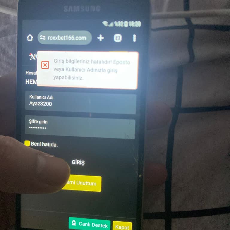 Çekim Talebi Sonrası Hesap Erişim Sorunu