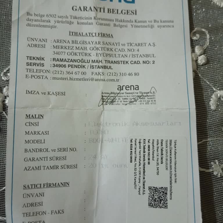 Yeni Aldığım Kulaklıkta Şarj Ve Çalışma Sorunu