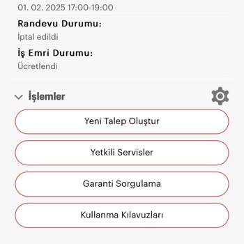 Arçelik Servis Randevusu İptali Mağduriyeti