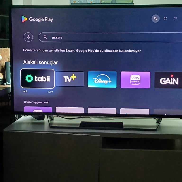 Exxen Uygulaması TV'de Çalışmıyor