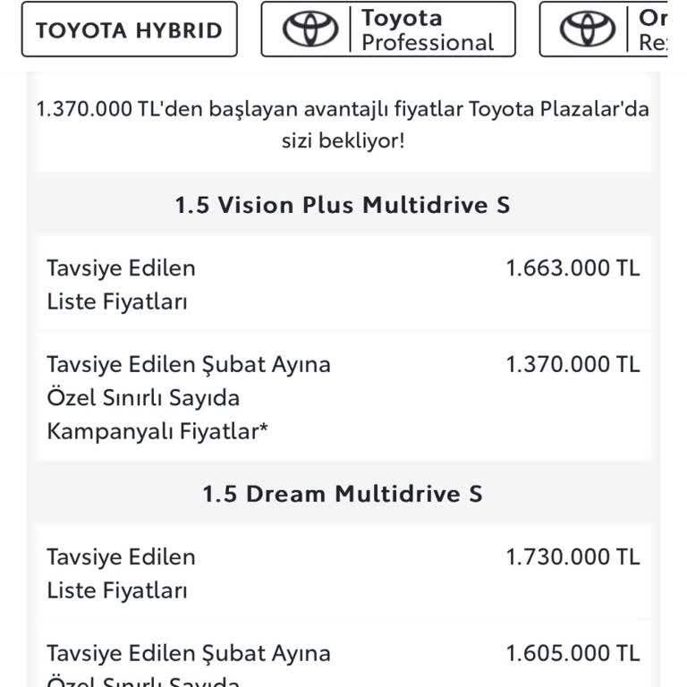 Toyota'nın Fiyat İndirimi Müşterileri Mağdur Ediyor