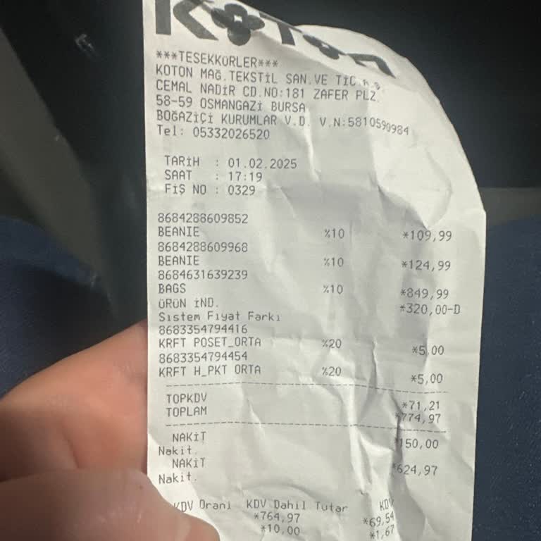 Koton'da Kasiyerin Tavırları Ve Hizmet Eksikliği