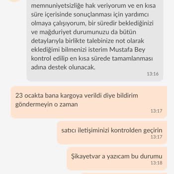 Trendyol'da Teslimat Sorunu Ve İlgisizlik