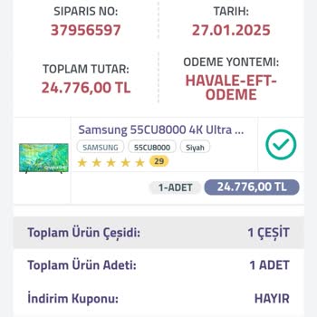 Exensmart.com | Exenmarket.com İptal Edilen Siparişin Ücreti İade Edilmiyor!