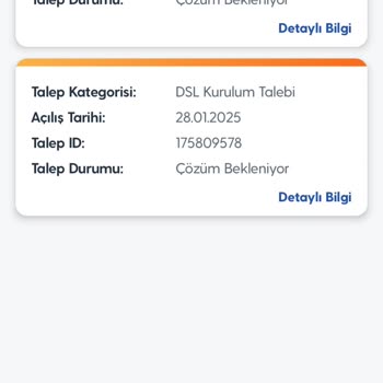 İnternet Taşınma Talebi Süreci Tamamlanmadı