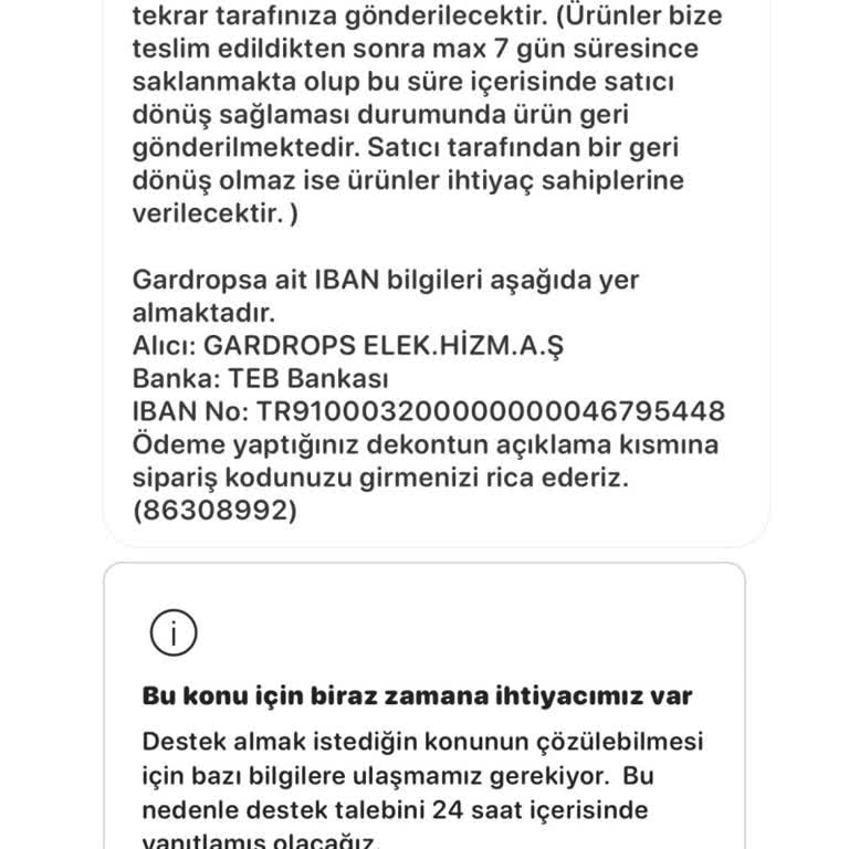 Gardrops'ta İade Süreci Ve Ürün Koruma Sorunu
