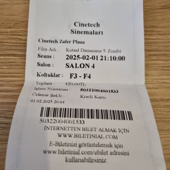 Cinetech'te Saygısız Bilet Satış Görevlisi!
