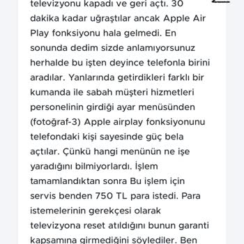 Samsung TV'de Apple Airplay Sorunu Ve Servis Çözüm Arayışı